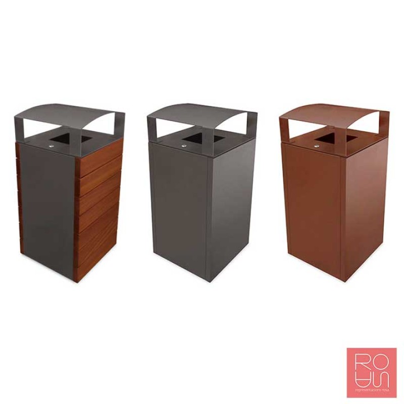 Paperera metàl·lica València 